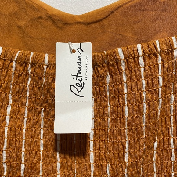 Reitman’s Linen-Blend Striped Shift Dress - Picture 7 of 9